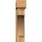 Ekena Millwork Westlake Block Rough Sawn Bracket w/ Offset Brace, Western Red Cedar, 8"W x 36"D x 36"H BKT0806X36X36WTL05RWR - alternate 2